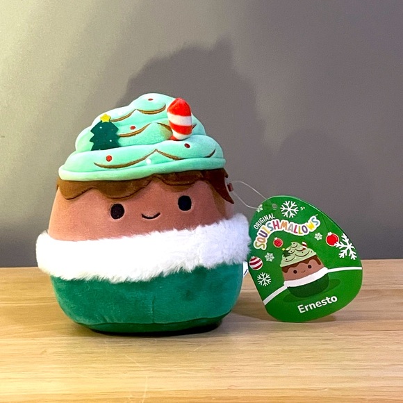 Squishmellow Ernesto the Peppermint Latte 5" - Picture 1 of 7